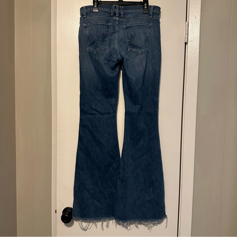 McGuire Majorelle Flare jeans Oceana distressed raw hem size 28 - Picture 5 of 10